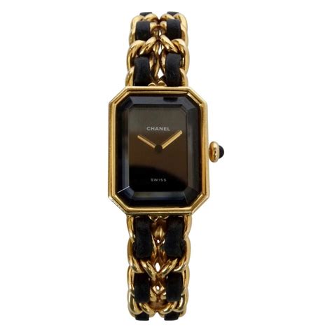 chanel chain link watch